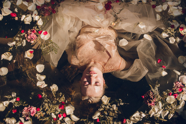 Осенняя свадьба с сухоцветами, льном и прогулками