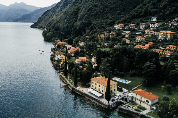 Элегантная свадебная вечеринка в Италии