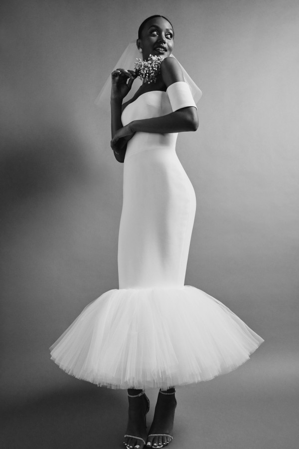 Сатин, шифон, органза и винтажные элементы в