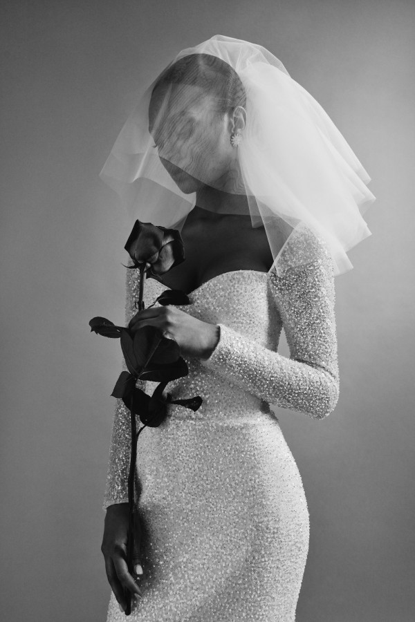 Сатин, шифон, органза и винтажные элементы в