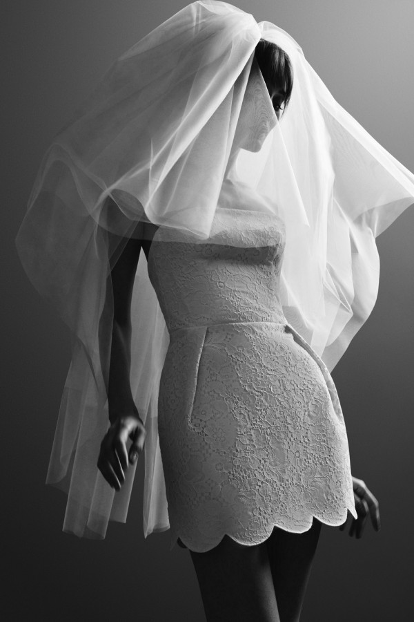 Сатин, шифон, органза и винтажные элементы в