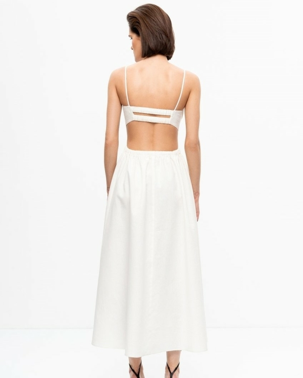 Лаконичные платья для росписи в ЗАГСе