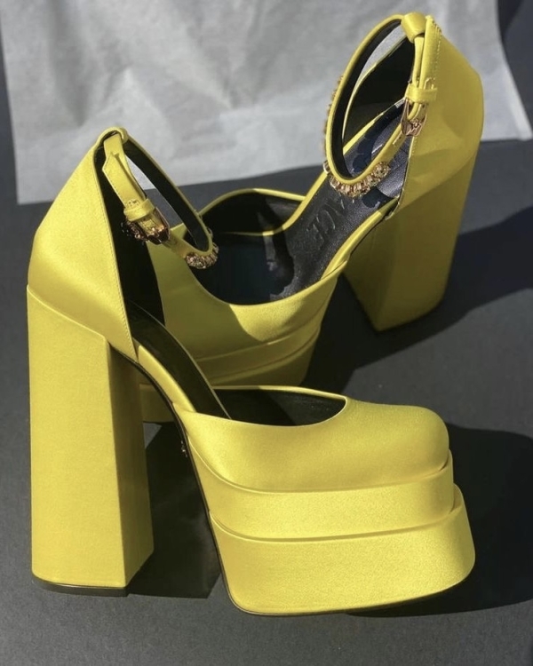 Где купить туфли на платформе и толстом