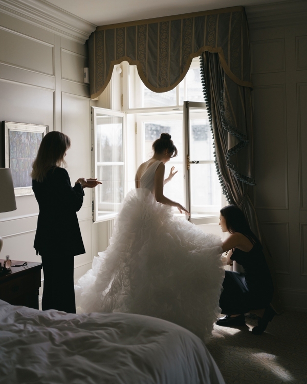 Питерская свадьба в эстетике рококо и рок-н-ролла