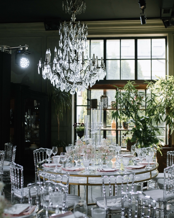 Изящная свадьба с нежным цветочным оформлением