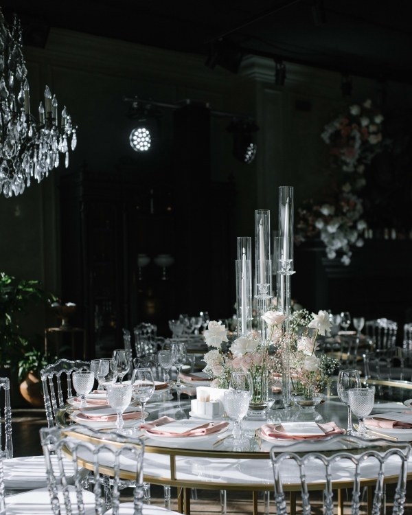 Изящная свадьба с нежным цветочным оформлением