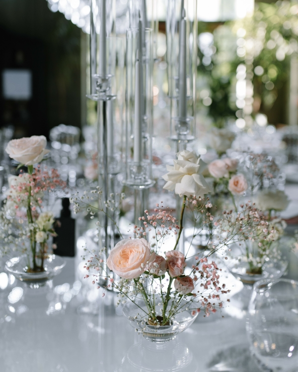 Изящная свадьба с нежным цветочным оформлением