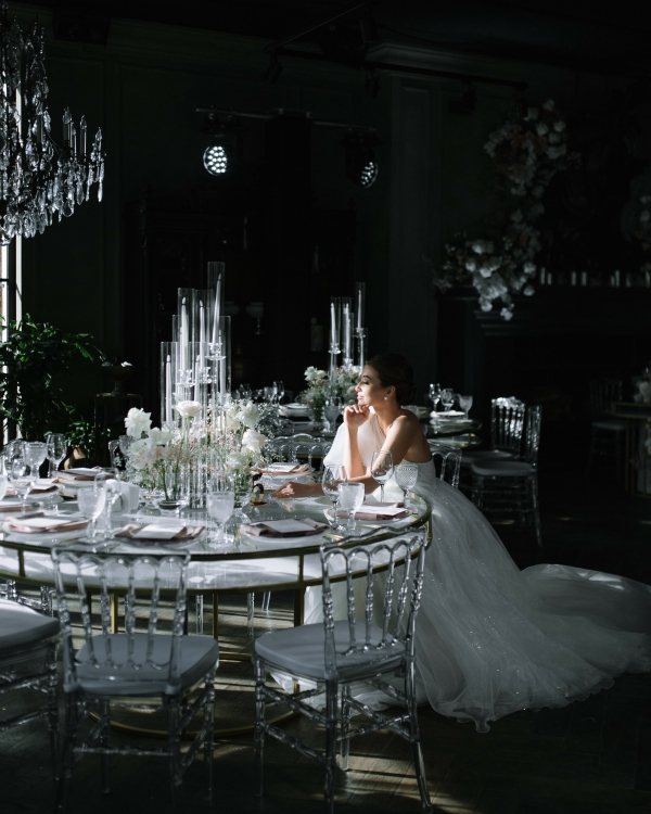 Изящная свадьба с нежным цветочным оформлением