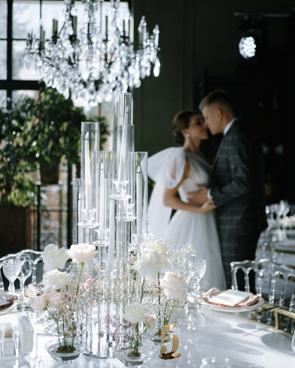 Изящная свадьба с нежным цветочным оформлением