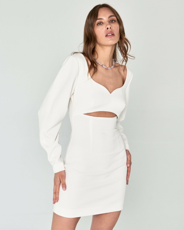 Лаконичные платья для росписи в ЗАГСе