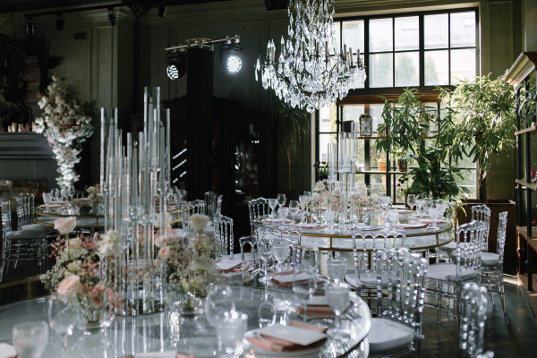 Изящная свадьба с нежным цветочным оформлением