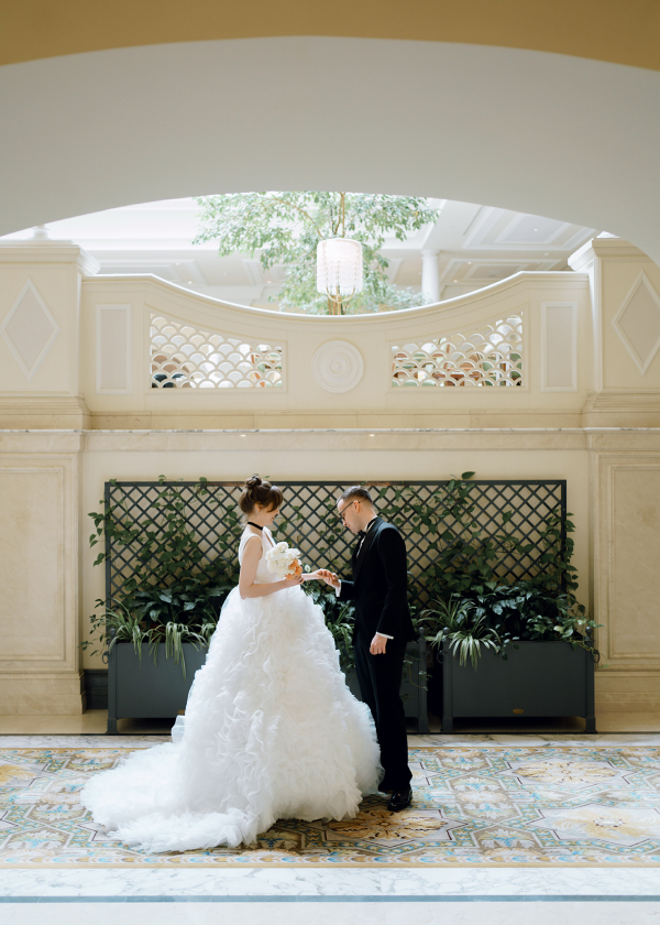 Питерская свадьба в эстетике рококо и рок-н-ролла