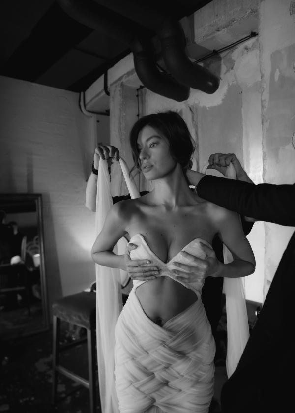 Как объединить подиумную и свадебную эстетику?