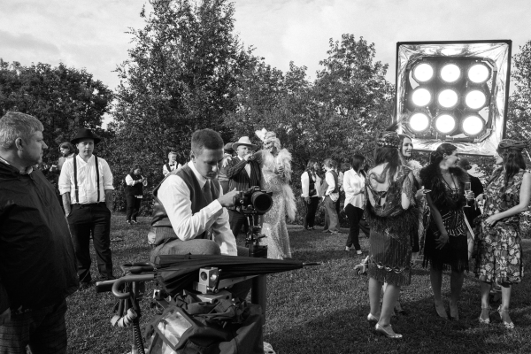 «Золотой век Голливуда» на предсвадебной вечеринке, до