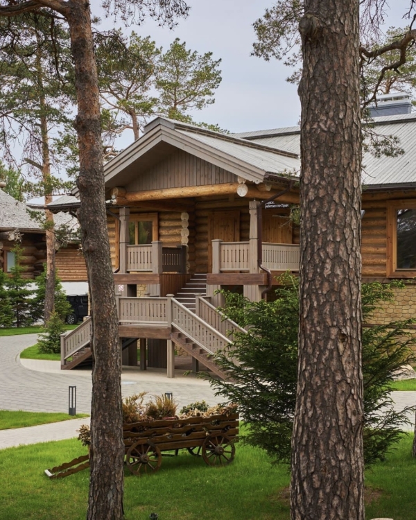 Единение с Финским заливом и скандинавский пейзаж.