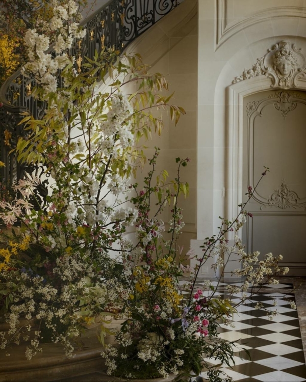 Цветущие сады на ужине Gucci и другие