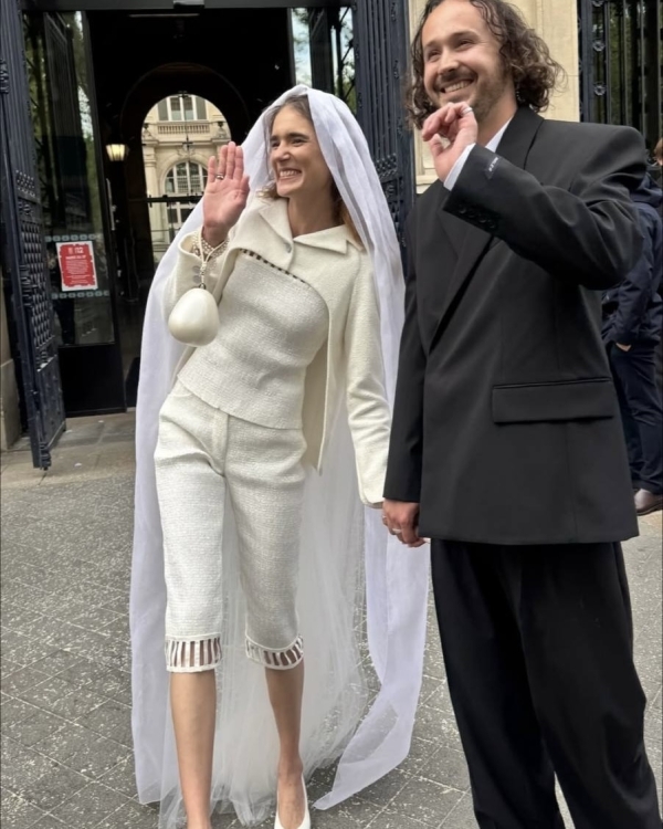 Вдохновляемся необычным образом невесты-фуд-дизайнера Ласзло Мари Баде