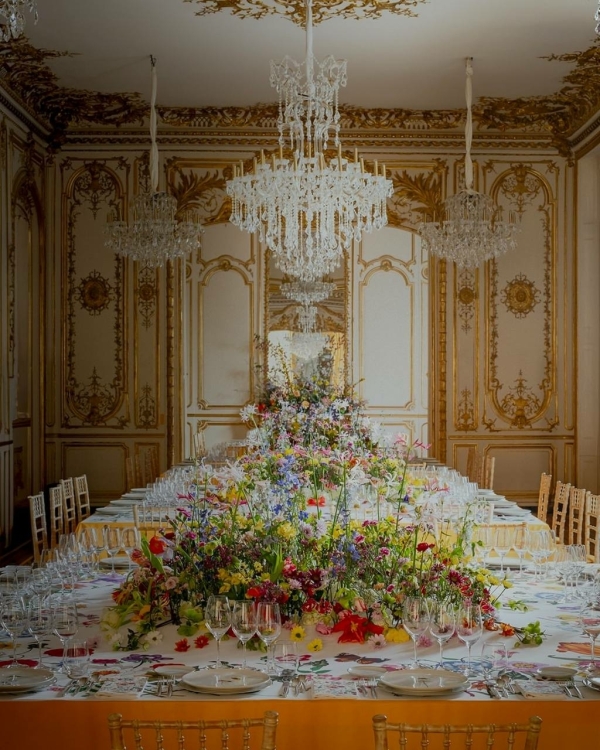 Цветущие сады на ужине Gucci и другие