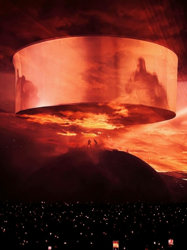 Посмотрите, как прошел концерт Канье Уэста в