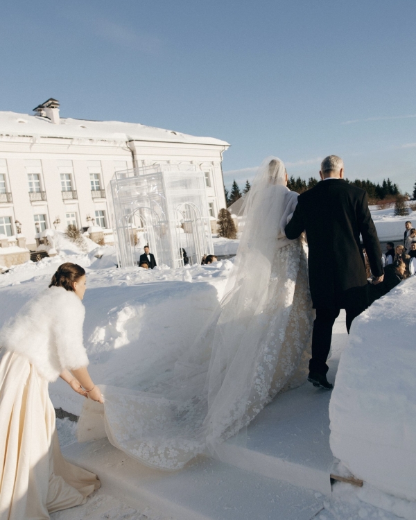 Как провести церемонию под открытым небом зимой?