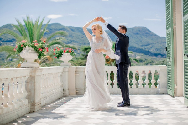 Венчание Анны и Эрнеста в Портофино