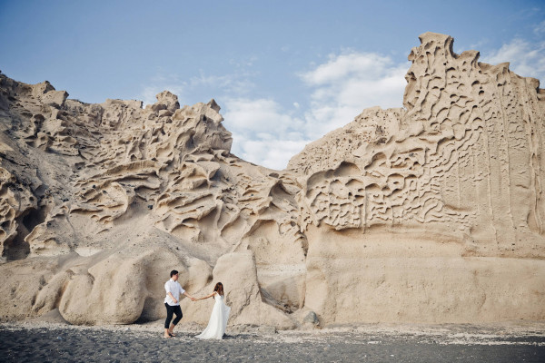 #MarryMeOnSantorini: белоснежная свадьба в Греции