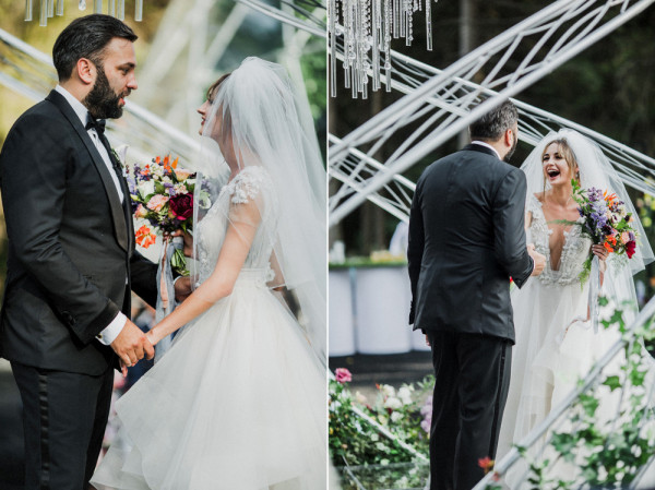 Свадьба в прозрачном шаре