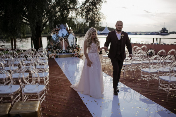 Элегантная свадьба Дмитрия и Елены