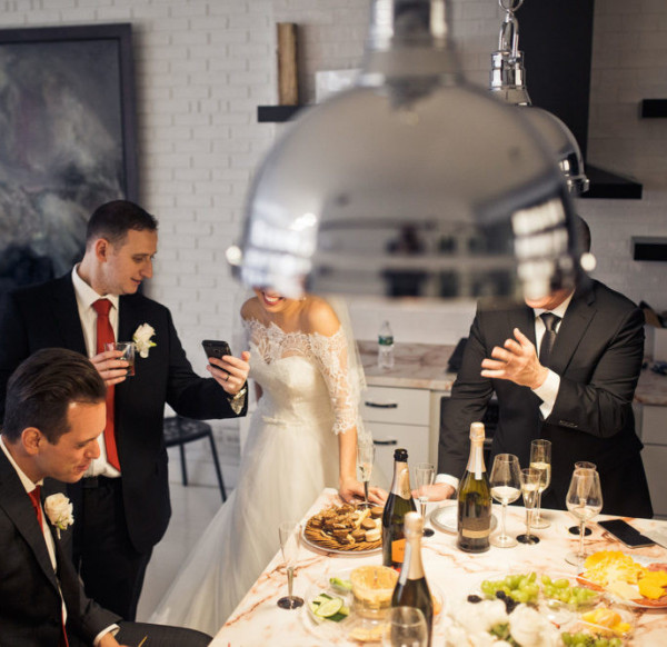 Зимняя свадьба в Нью-Йорке