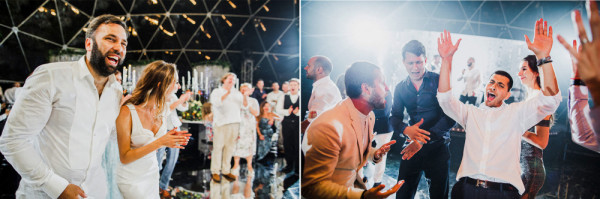 Свадьба в прозрачном шаре