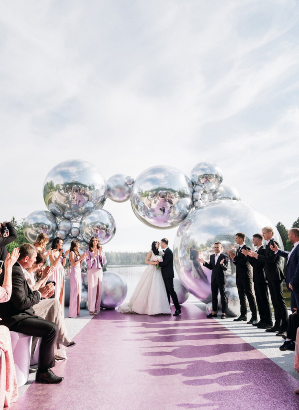 Свадьба футболиста Александра Сапеты и Яны