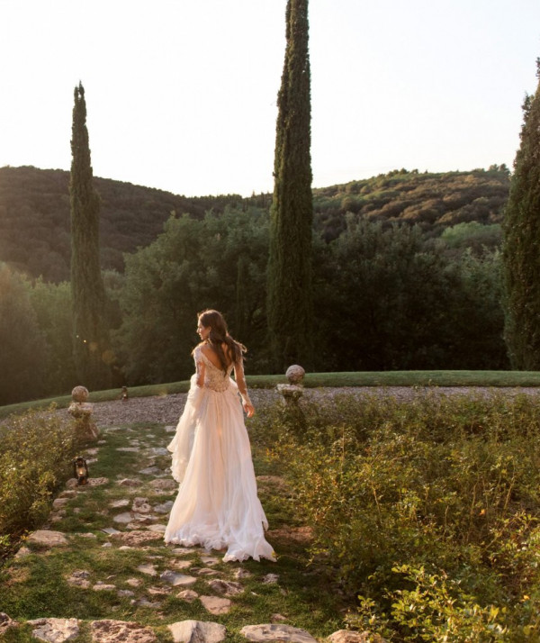 Итальянская свадьба в старинном замке