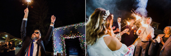 Свадьба в прозрачном шаре