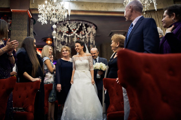 Зимняя свадьба в Нью-Йорке