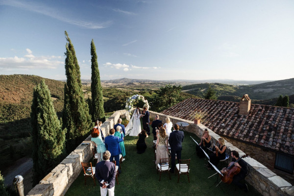 Итальянская свадьба в старинном замке