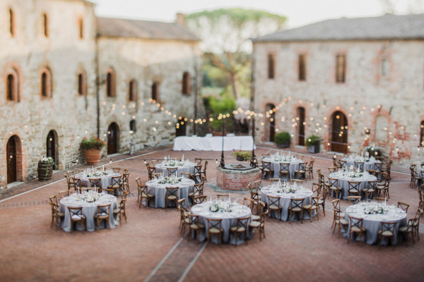 Свадьба на вилле Castel Monastero