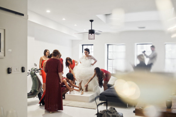 Зимняя свадьба в Нью-Йорке