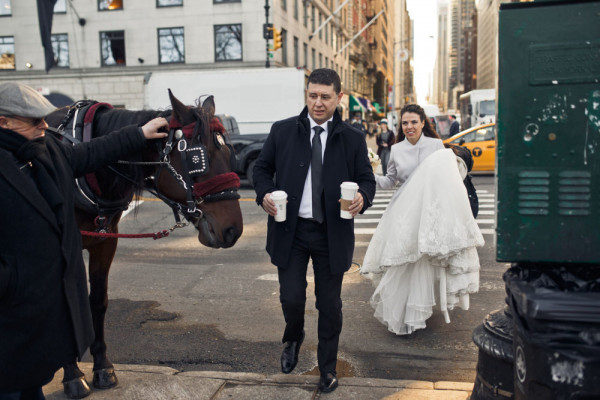 Зимняя свадьба в Нью-Йорке