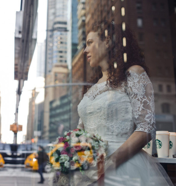 Зимняя свадьба в Нью-Йорке