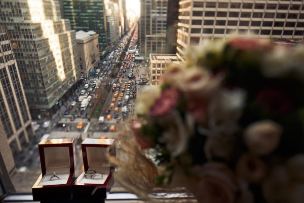 Зимняя свадьба в Нью-Йорке