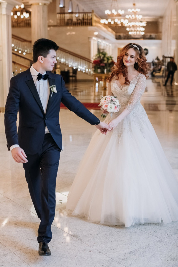 Свадьба на яхте флотилии Radisson Royal Moscow