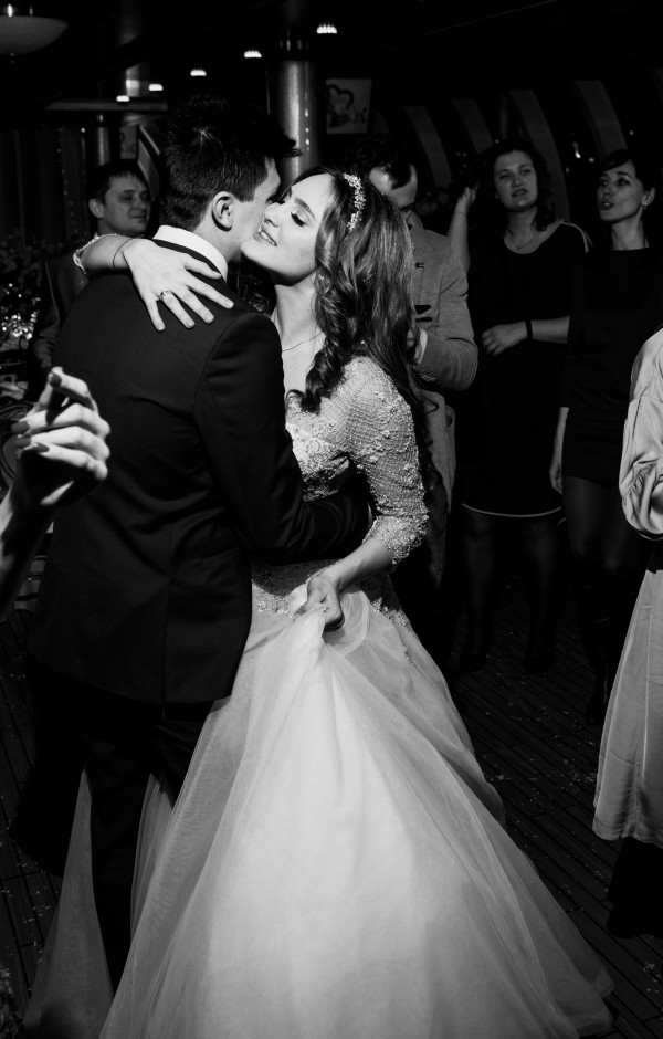 Свадьба на яхте флотилии Radisson Royal Moscow