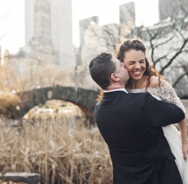 Зимняя свадьба в Нью-Йорке