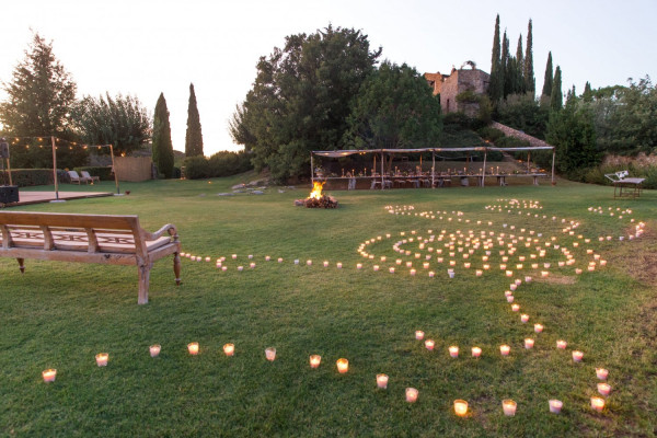 Итальянская свадьба в старинном замке