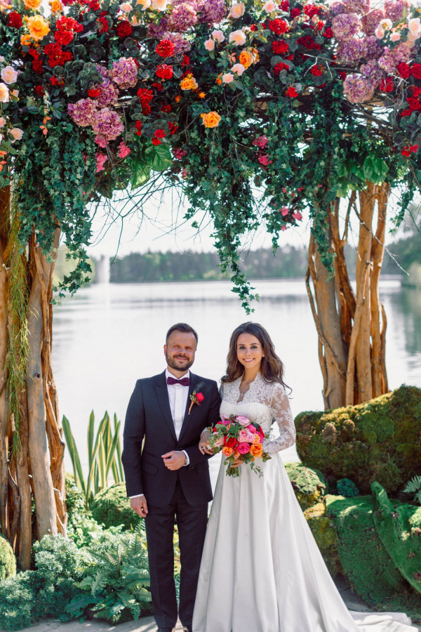 С французским шармом: свадьба в кадре Натальи