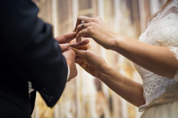 Зимняя свадьба в Нью-Йорке