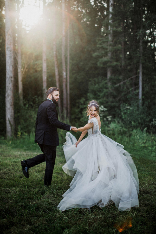 Свадьба в прозрачном шаре