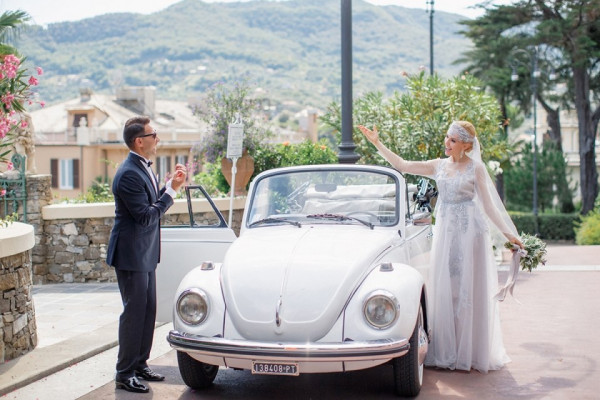 Венчание Анны и Эрнеста в Портофино