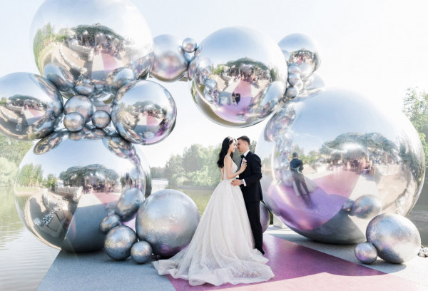 Свадьба футболиста Александра Сапеты и Яны