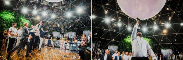 Свадьба в прозрачном шаре